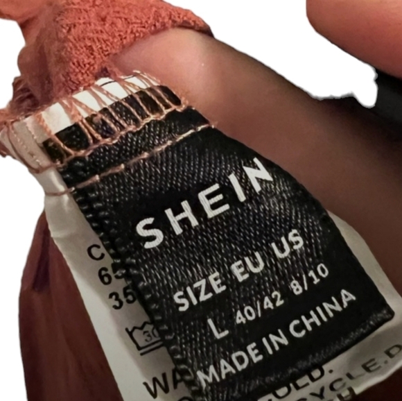 [Shein] Overall Jumpsuit Color Mauve Size Large - Picture 3 of 6